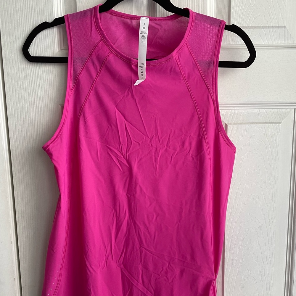 Lululemon Sculpt Tank Back Vent